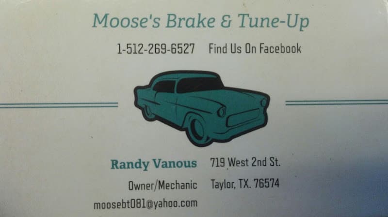 Moose's Brake & Tune-Up